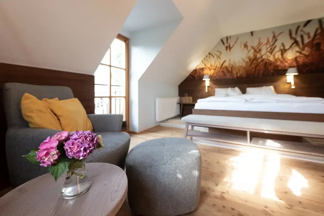 Zimmeransicht im Hotel Landhofmühle