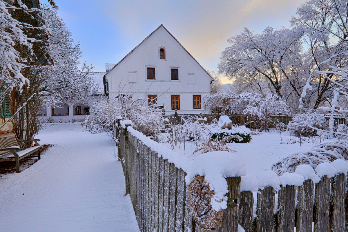 Hotel Landhofmühle im Winter-1